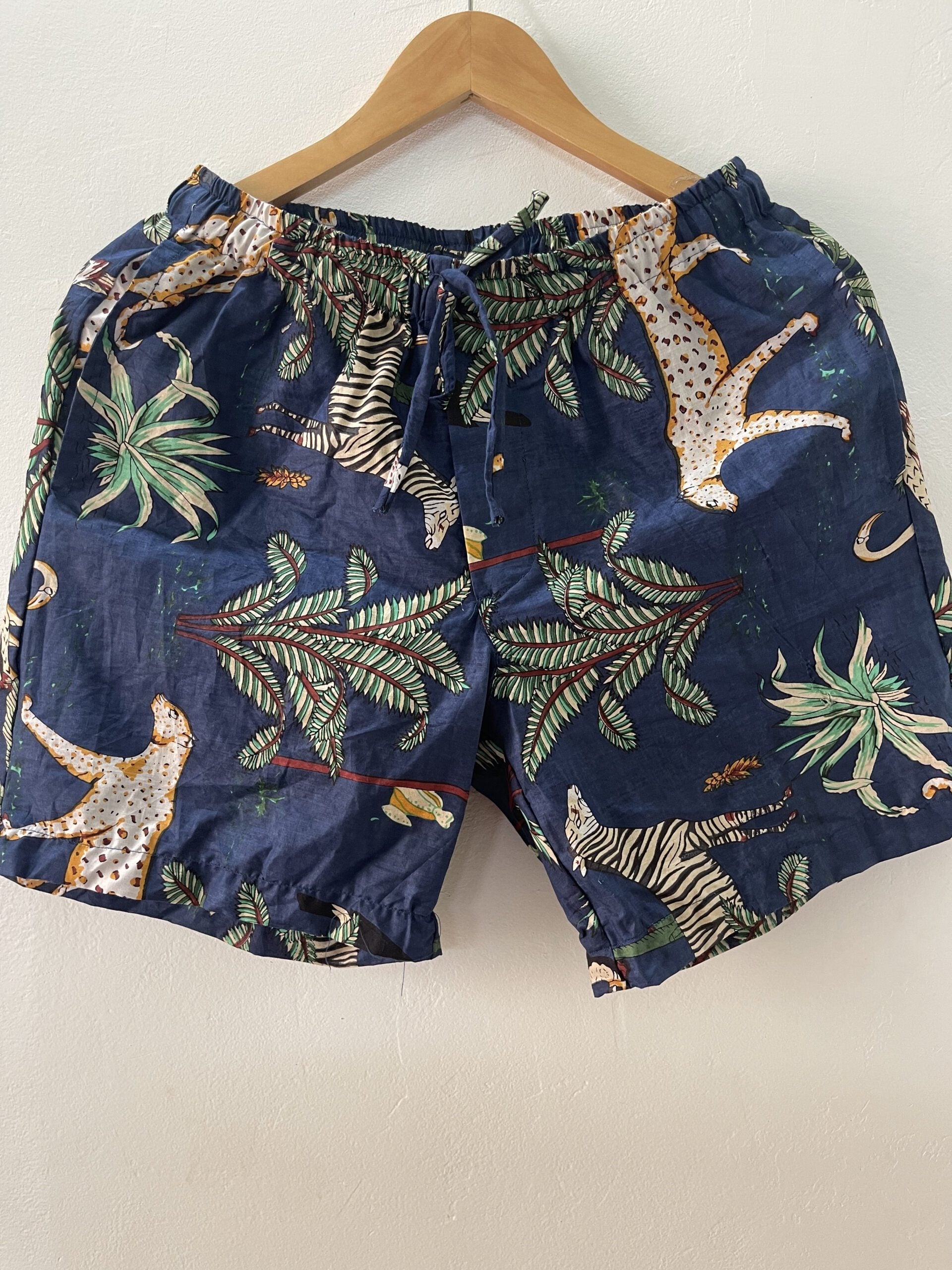 Unisex Free Size Blue Jungle Co ord Sets