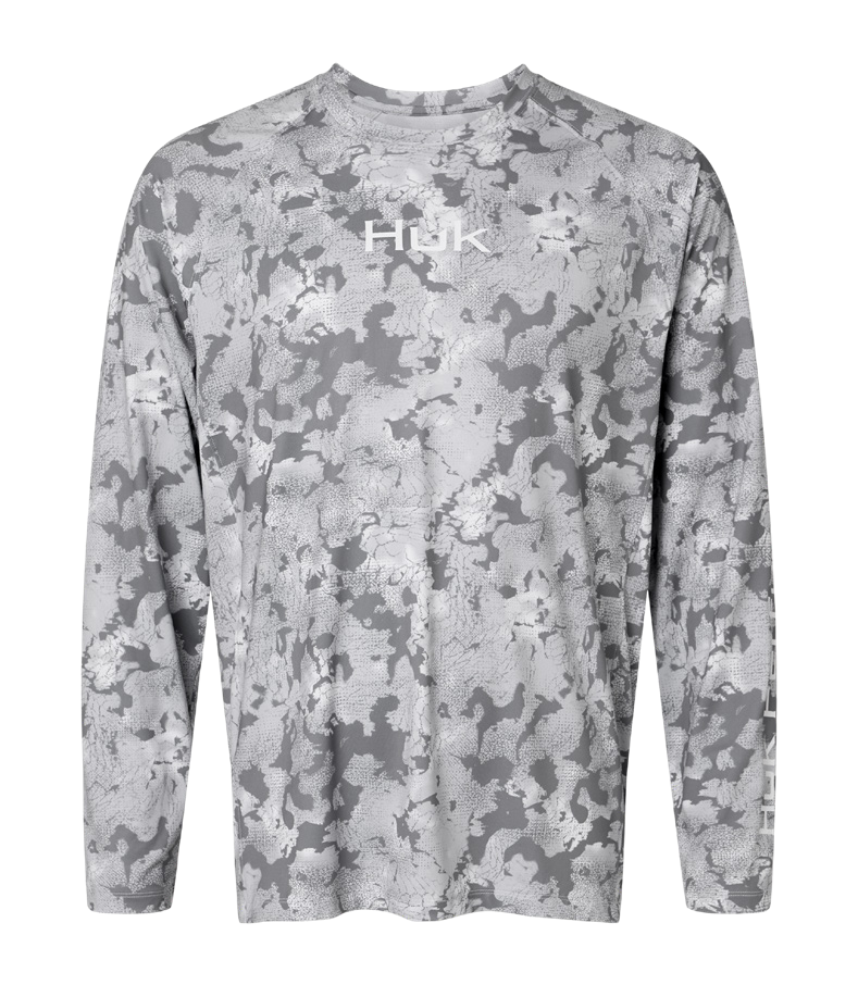 Huk Men’s Airweight KS Printed Crewneck Pullover