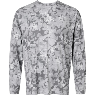 Huk Men’s Airweight KS Printed Crewneck Pullover