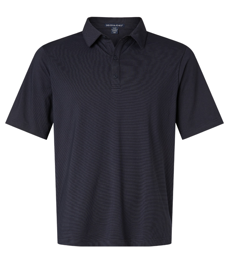 Devon & Jones Men’s Motion Shadow Stripe Polo