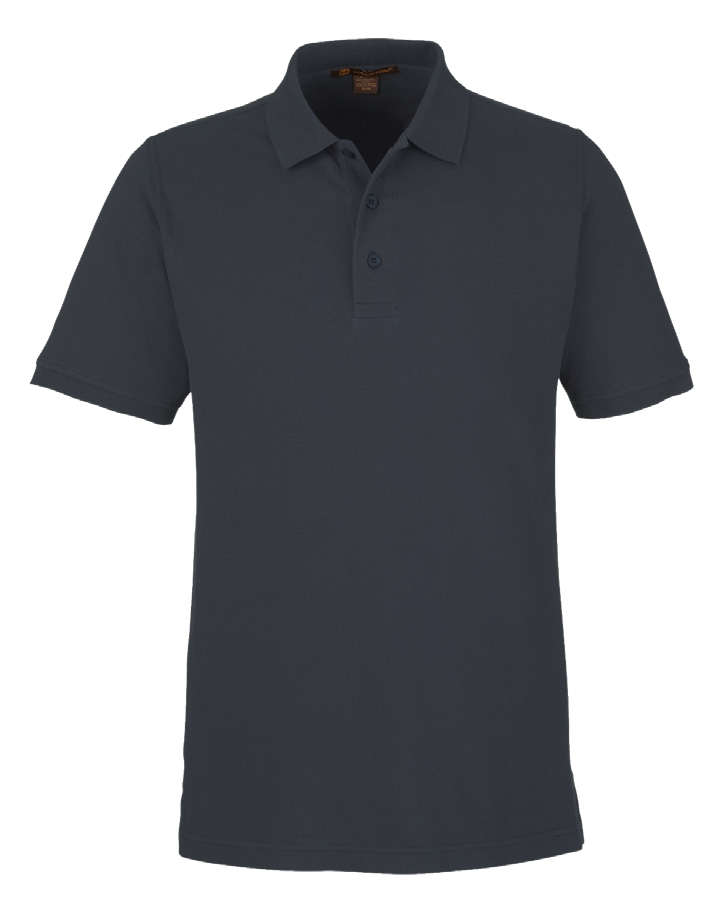 Harriton Men’s Valiant Cotton Snag Protect Polo