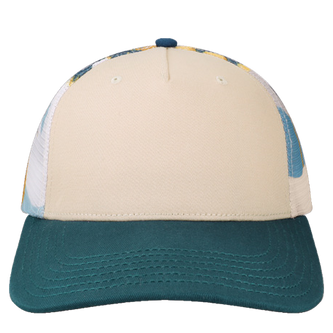 Locale Plain Front Five-Panel Trucker Cap