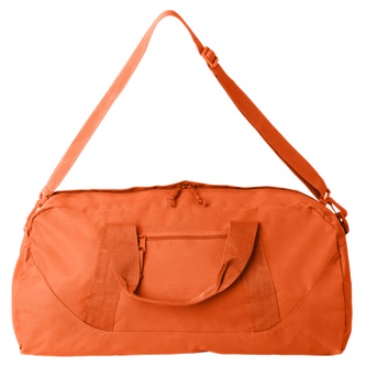 Liberty Bags orange duffel bag