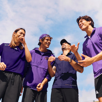 Team Purple lifestyle apparel