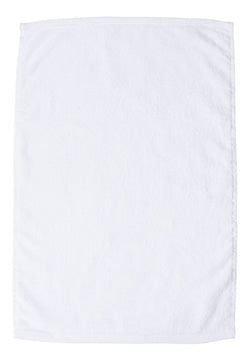 Q-Tees Towel in White - Team White catalog style T300