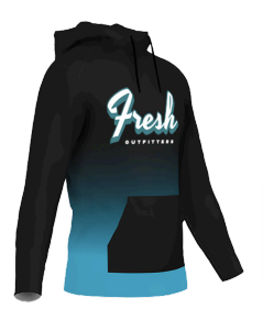 SUBLIMATED PERFORMANCE FLEECE SCUBA HOODIE