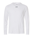 Under Armour Hooded Shirt in White/Pitch Grey - Team White catalog style 6014164