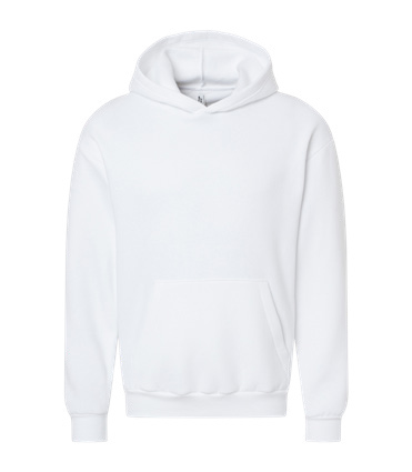 American Apparel Hoodie in White - Team White catalog style RF498