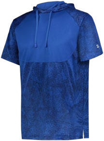 Badger Stadium Print Short-Sleeve Hooded Tee catalog photo (164.png)