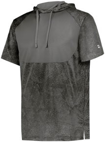 Badger Stadium Print Short-Sleeve Hooded Tee catalog photo (169.png)