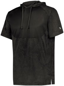 Badger Stadium Print Short-Sleeve Hooded Tee catalog photo (170.png)