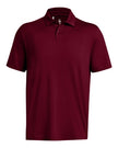 Under Armour Cardinal/White Team Polo
