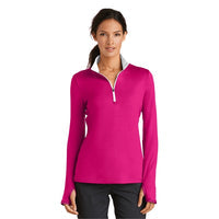 Nike Women's Dri-FIT Stretch 1/2-Zip Cover-Up