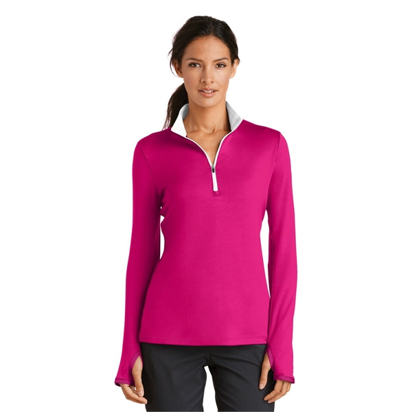 Nike Women's Dri-FIT Stretch 1/2-Zip Cover-Up