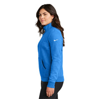 Nike Women's Club Fleece Sleeve Swoosh 1/2-Zip