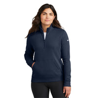 Nike Women's Club Fleece Sleeve Swoosh 1/2-Zip