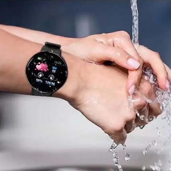 Round Bluetooth Smart Fitness Activity Tracker Watch