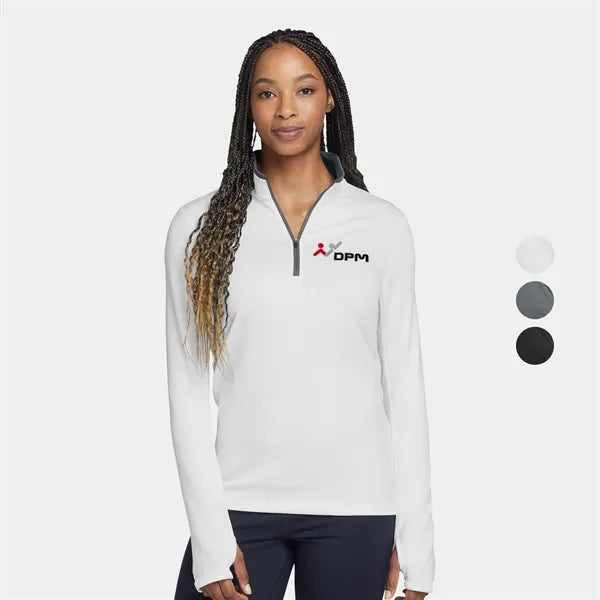 Nike Women's Dri-FIT Stretch 1/2-Zip Jacket - 7.6 oz.