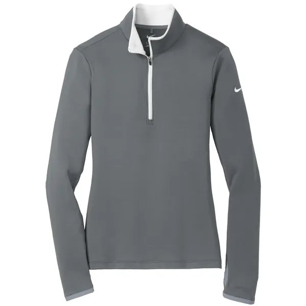 Nike Women's Dri-FIT Stretch 1/2-Zip Jacket - 7.6 oz.