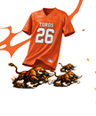 Solid Color Flag Football Jersey