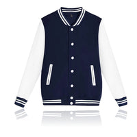 Unisex Varsity Baseball Jackets Fleece Baseball Uniforms