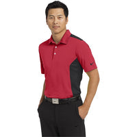 Nike Dri-FIT Engineered Mesh Polo w/ Screen Print 6.3 oz