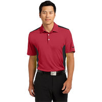 Nike Dri-FIT Engineered Mesh Polo w/ Screen Print 6.3 oz