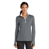 Nike Women's Dri-FIT Stretch 1/2-Zip Cover-Up