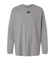 Adidas Adidas Team Long-Sleeve T-Shirt in Medium Grey Heather