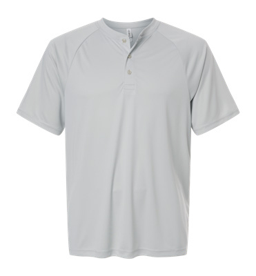 Team 365 Team 365 Men's Short-Sleeve Team Shirt in Sport Silver