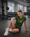 Ladies Freestyle Sublimated 5-Day Turbo Crew Neck Tee