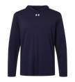 Under Armour Hooded Shirt in Midnight Navy/White - Team Navy catalog style 6014164