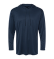 Badger Hooded Shirt in Navy - Team Navy catalog style 4105