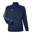 Under Armour Quarter-Zip Pullover in Midnight Navy/White - Team Navy catalog style 1383260