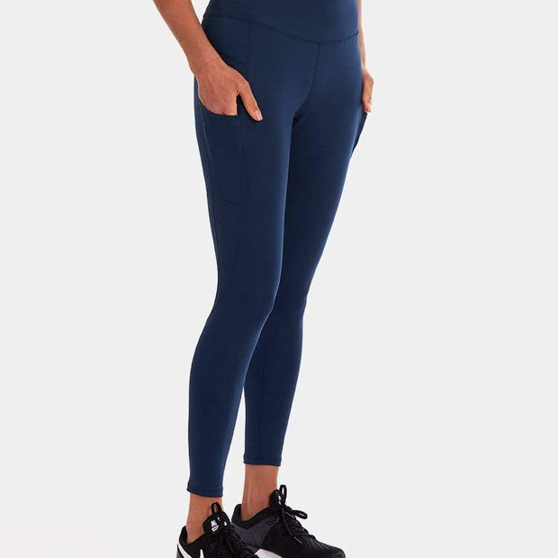 Wi-Thi Mid-Rise Pocketed Legging – Night Swim Navy