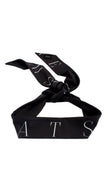 Sport Headtie - Black/Pearl Gray Sweat Repeat