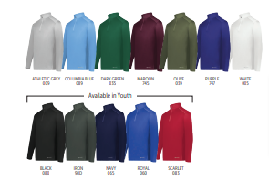 1/4 ZIP PULLOVER POWERED BY COOLCORE®