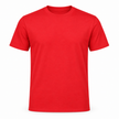 All-Day Core Basic 50/50 T-shirt, red front view