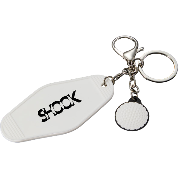 Golf Motel Keychain