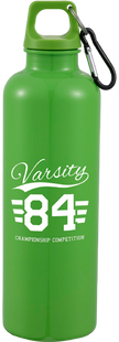 Race 25oz Recycled Bottle with Carabiner Clip