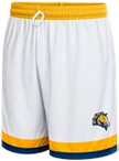ChromaGear reversible shorts, white and navy colorway product view