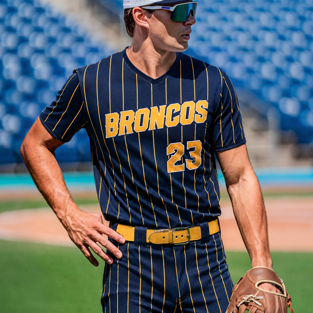 ChromaGear reversible V-neck baseball tee model