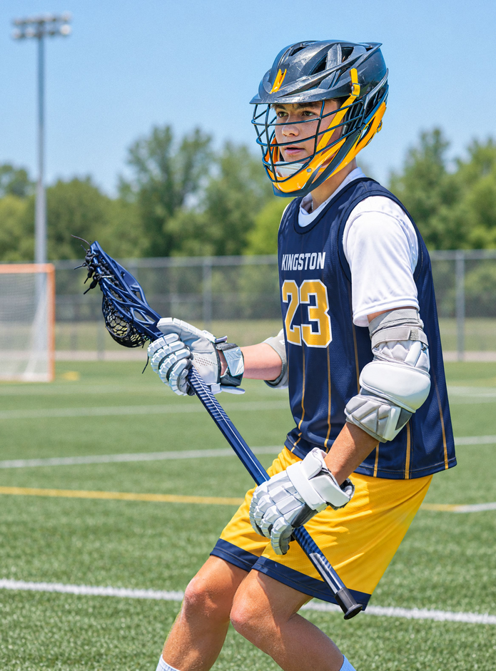 ChromaGear reversible lacrosse pinnie model