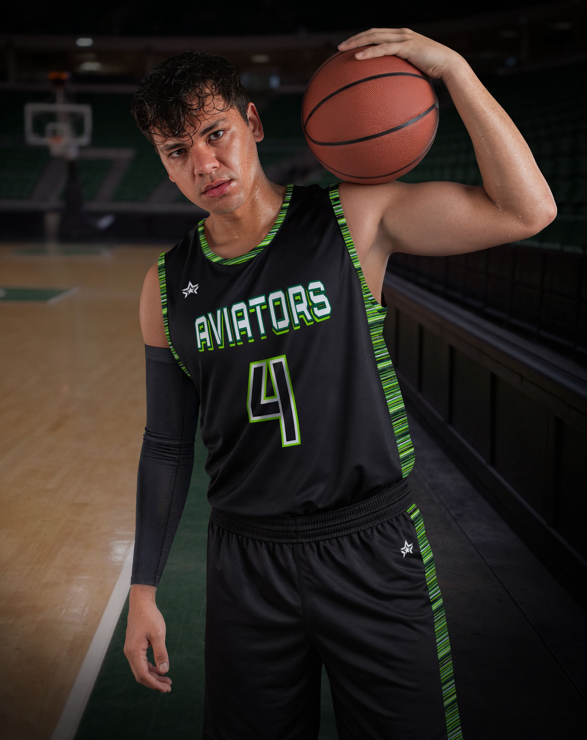 ChromaGear Clutch reversible basketball jersey model