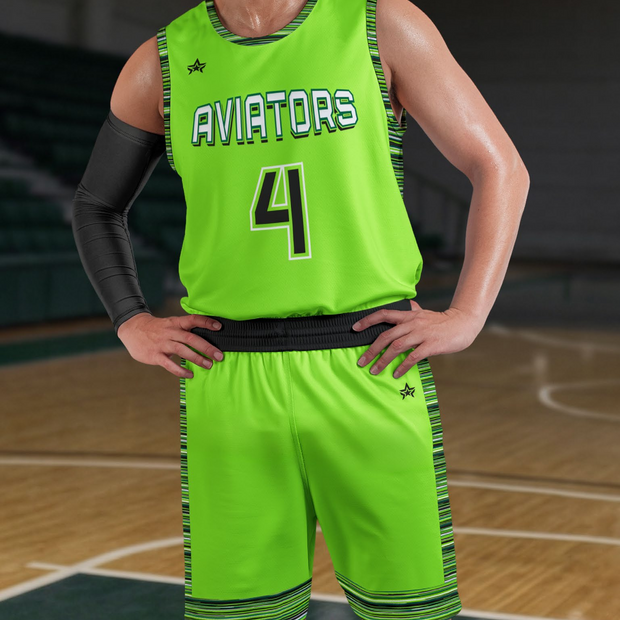 ChromaGear Clutch reversible basketball shorts model