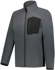 Holloway Sideline Grid Fleece Full-Zip Jacket