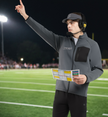 Holloway Sideline Grid Fleece Full-Zip Jacket