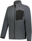 Holloway Sideline Grid Fleece Full-Zip Jacket