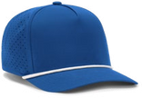 Pacific Headwear Weekender Perforated Snapback Cap