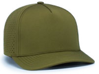Pacific Headwear Weekender Perforated Snapback Cap